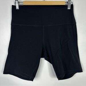 Lululemon Align Biker High-Waist Black Bike Shorts 8” Size 10